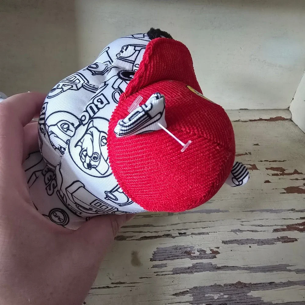 Buc-ees‎ Beaver Plush Black White Doodle Gas Station Graphic Collectible Toy 9in